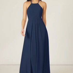 Azazie Sarah Dark Navy (Size:4)